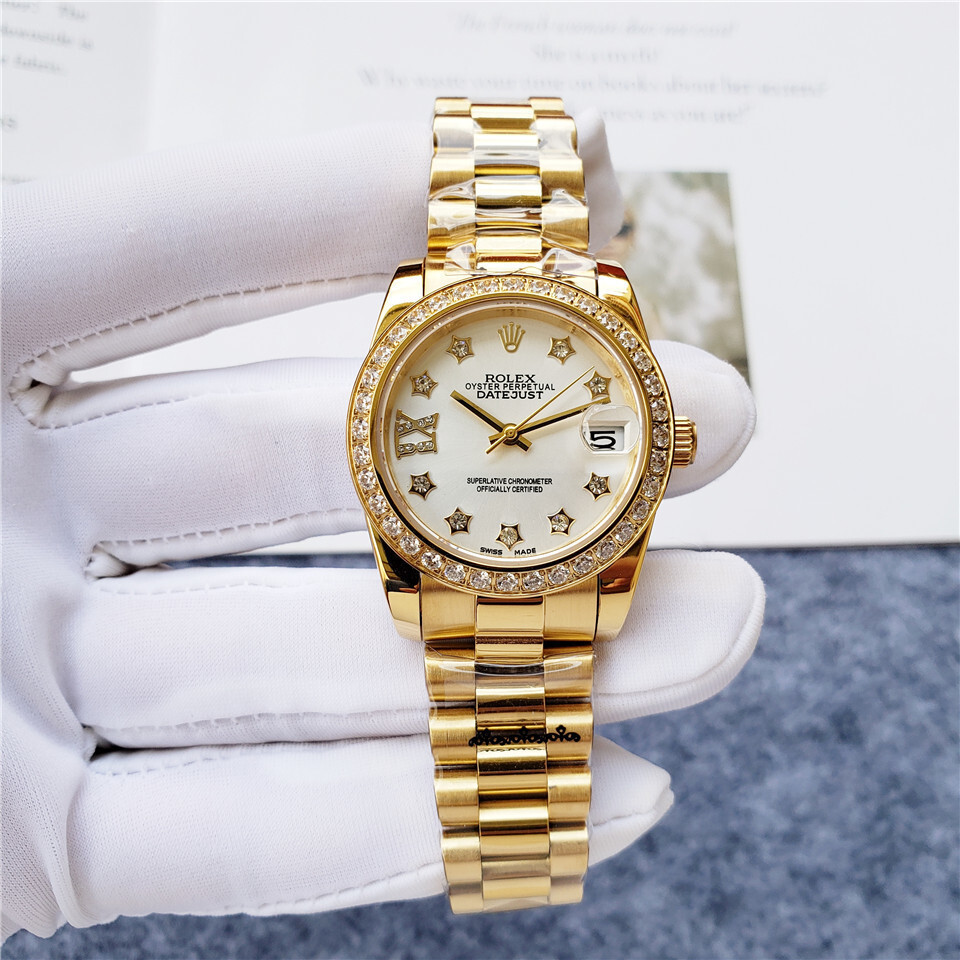 Women's Automatic Mechanical Watch 904L Stainless Steel31mm-RLX199