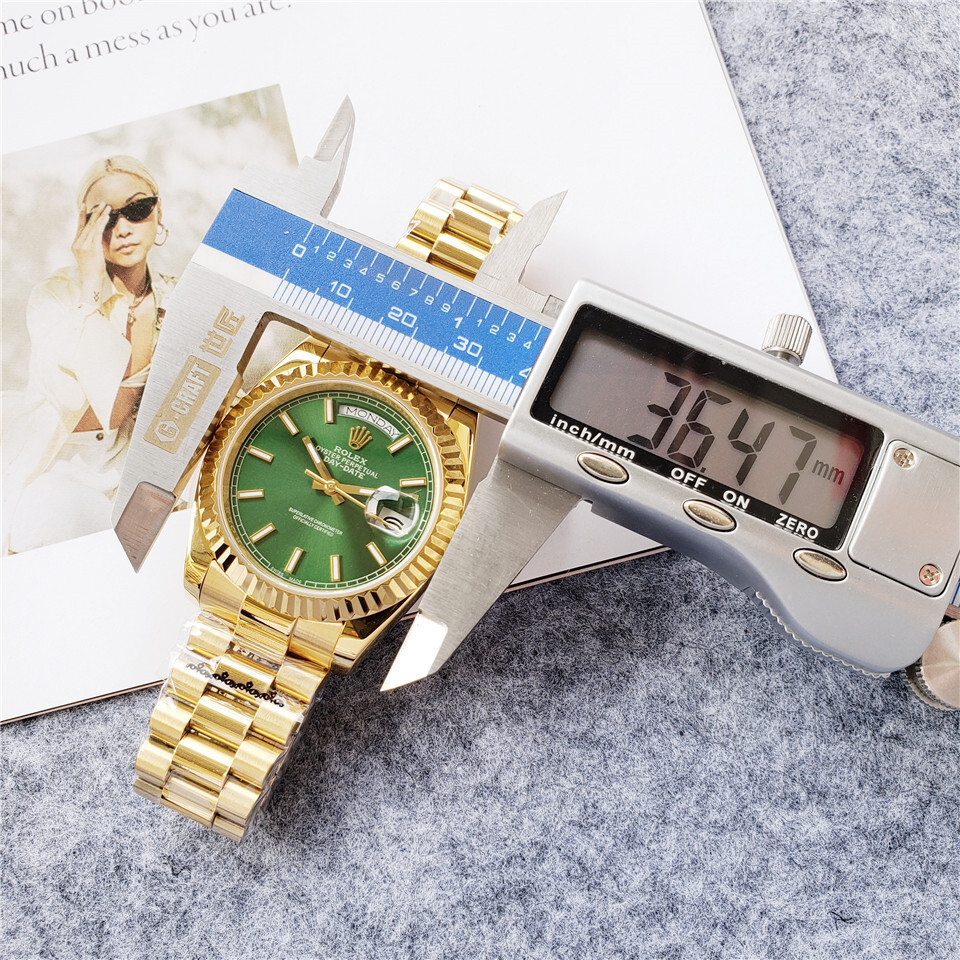 Women's Automatic Mechanical Watch 904L Stainless Steel36mm-RLX174