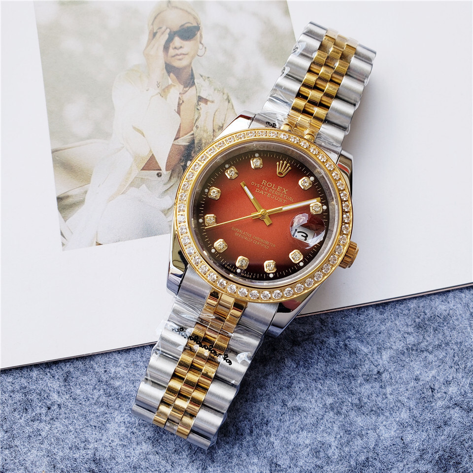 Women's Automatic Mechanical Watch 904L Stainless Steel36mm-RLX201