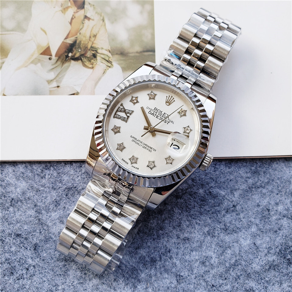 Women's Automatic Mechanical Watch 904L Stainless Steel36mm-RLX203