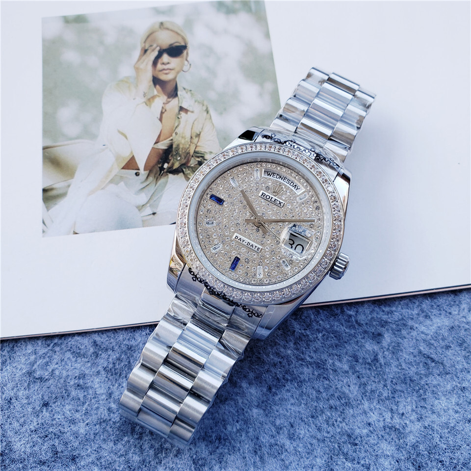 Women's Automatic Mechanical Watch 904L Stainless Steel36mm-RLX206