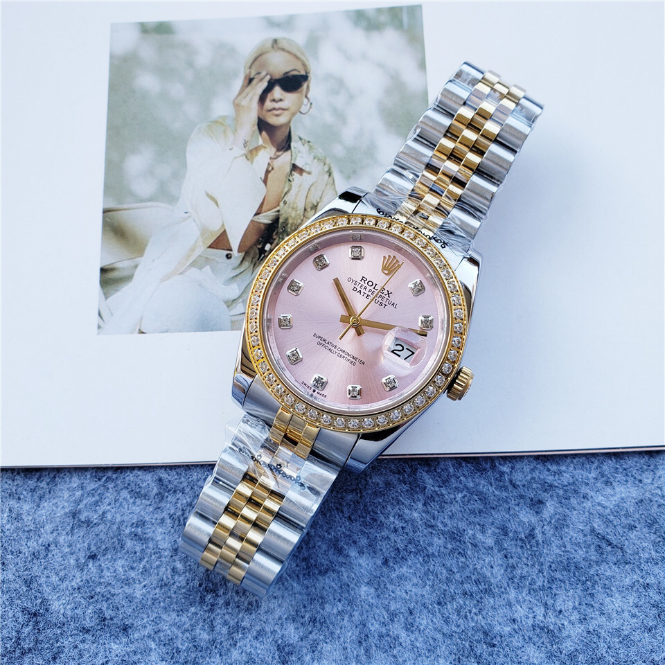 Women's Automatic Mechanical Watch 904L Stainless Steel36mm-RLX207