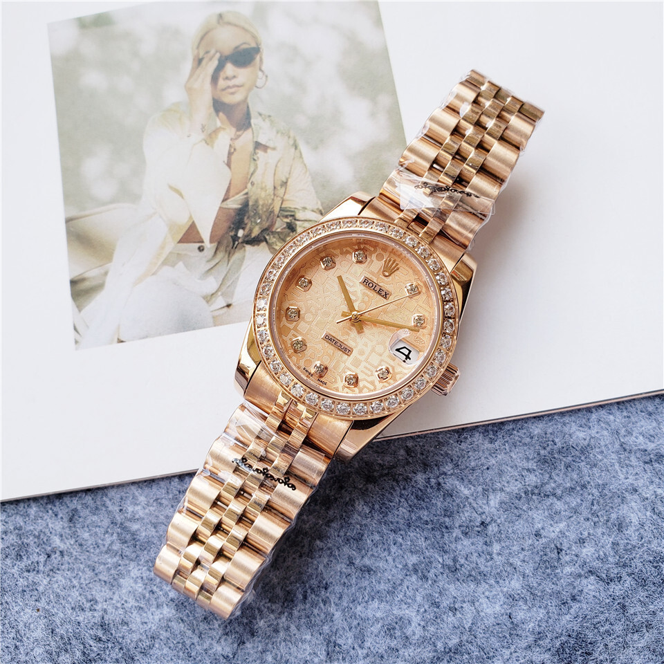 Women's Automatic Mechanical Watch 904L Stainless Steel31mm-RLX198