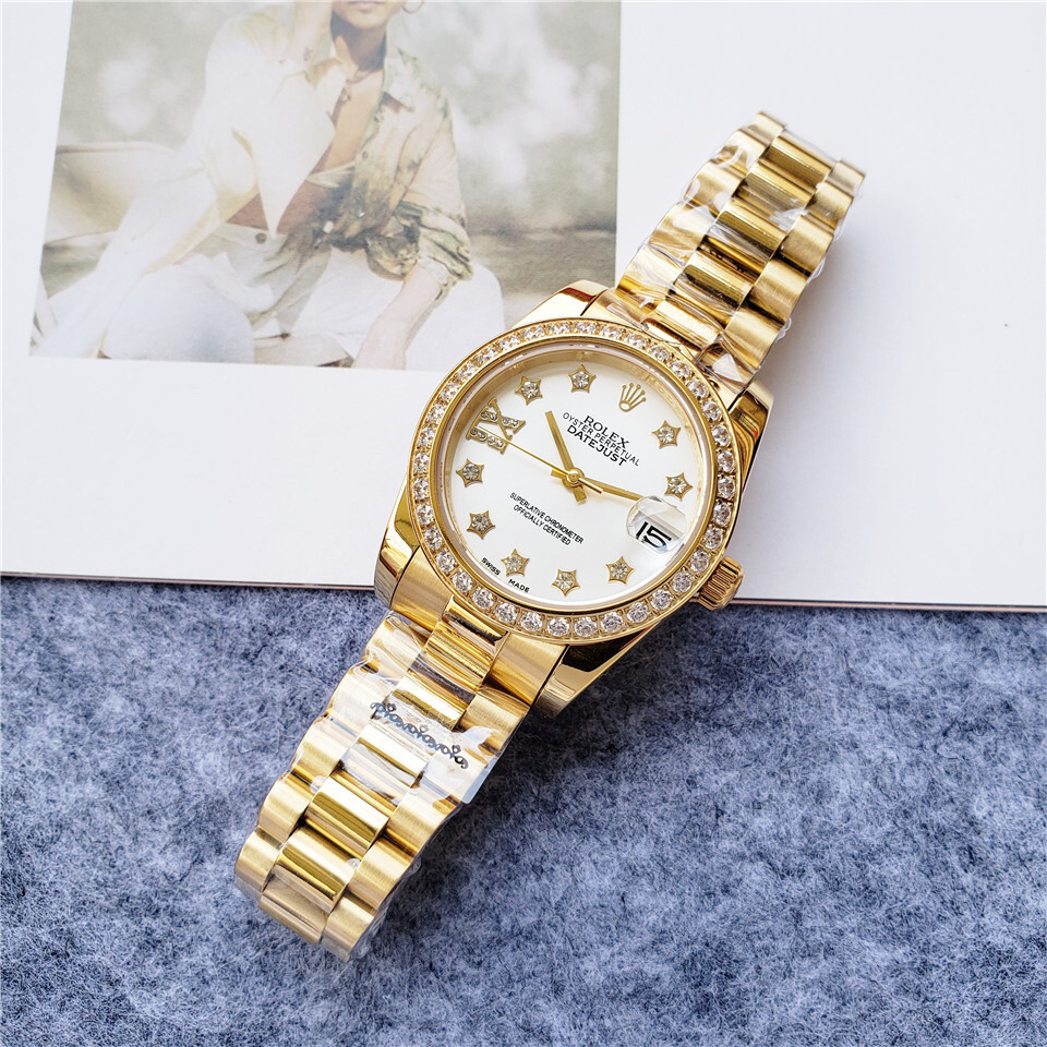 Women's Automatic Mechanical Watch 904L Stainless Steel31mm-RLX199