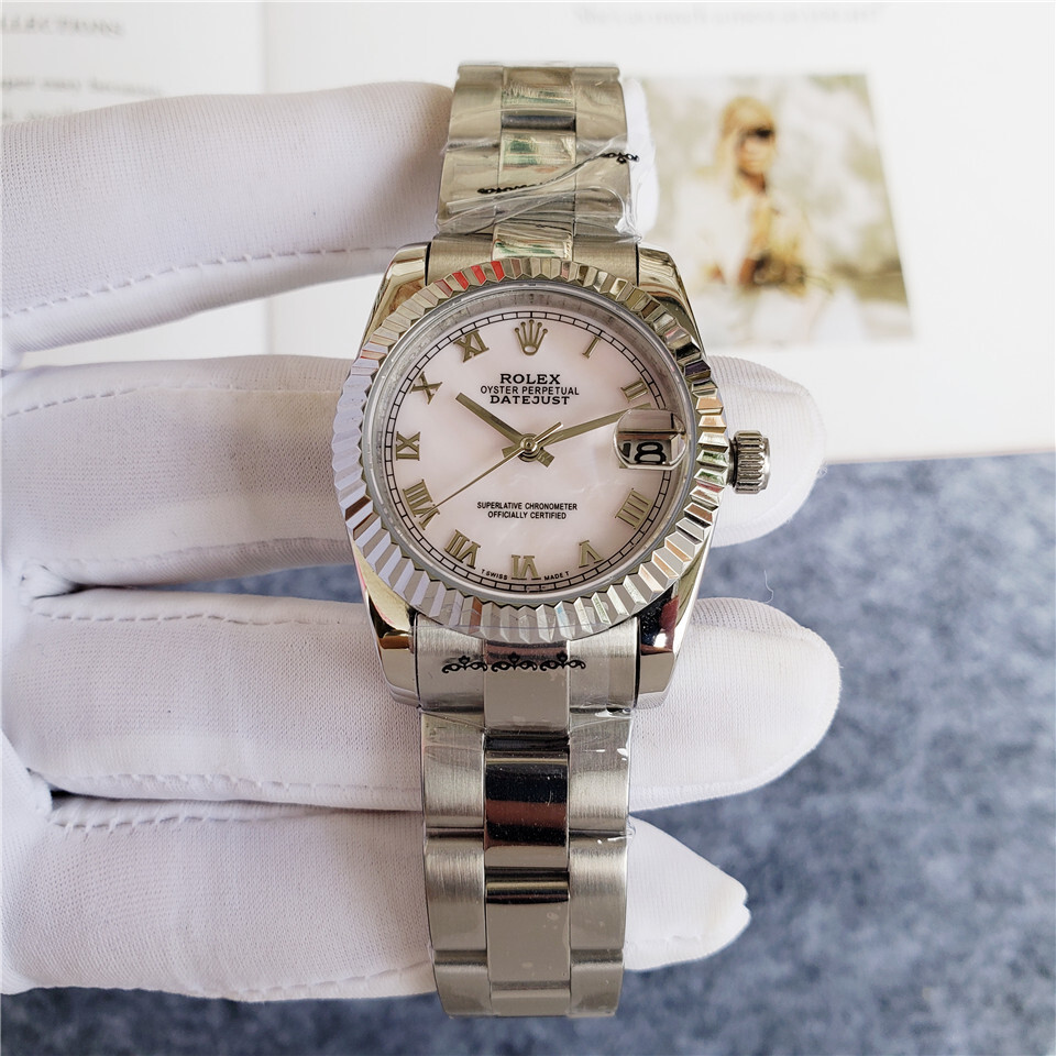 Women's Automatic Mechanical Watch 904L Stainless Steel31mm-RLX193