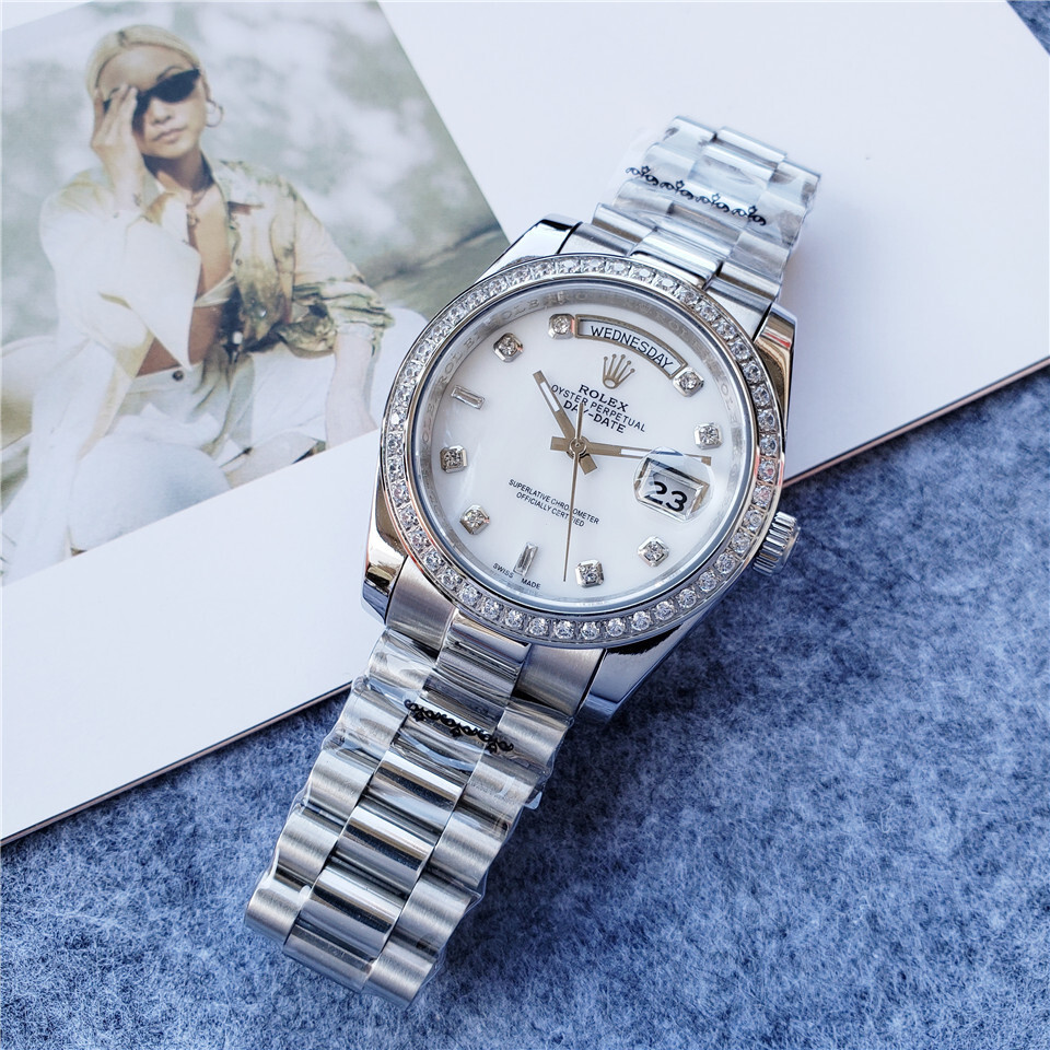 Women's Automatic Mechanical Watch 904L Stainless Steel36mm-RLX180