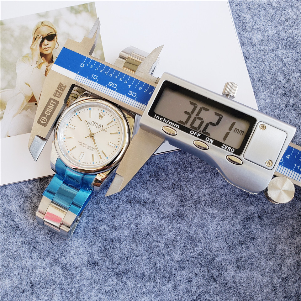 Women's Automatic Mechanical Watch 904L Stainless Steel36mm-RLX182