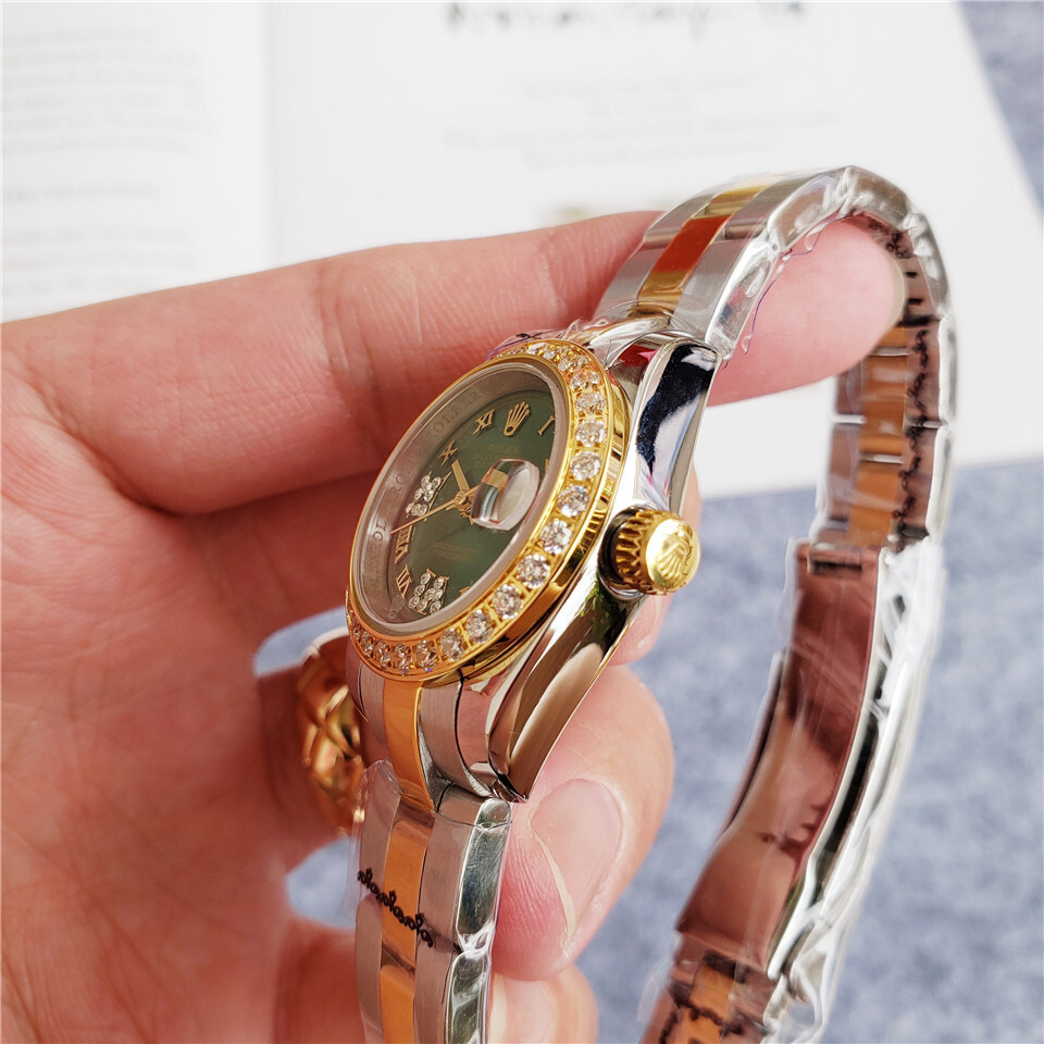 Women's Automatic Mechanical Watch 904L Stainless Steel28mm-RLX183