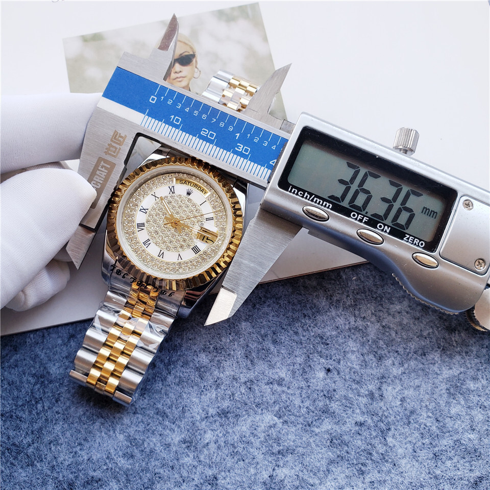 Women's Automatic Mechanical Watch 904L Stainless Steel36mm-RLX225