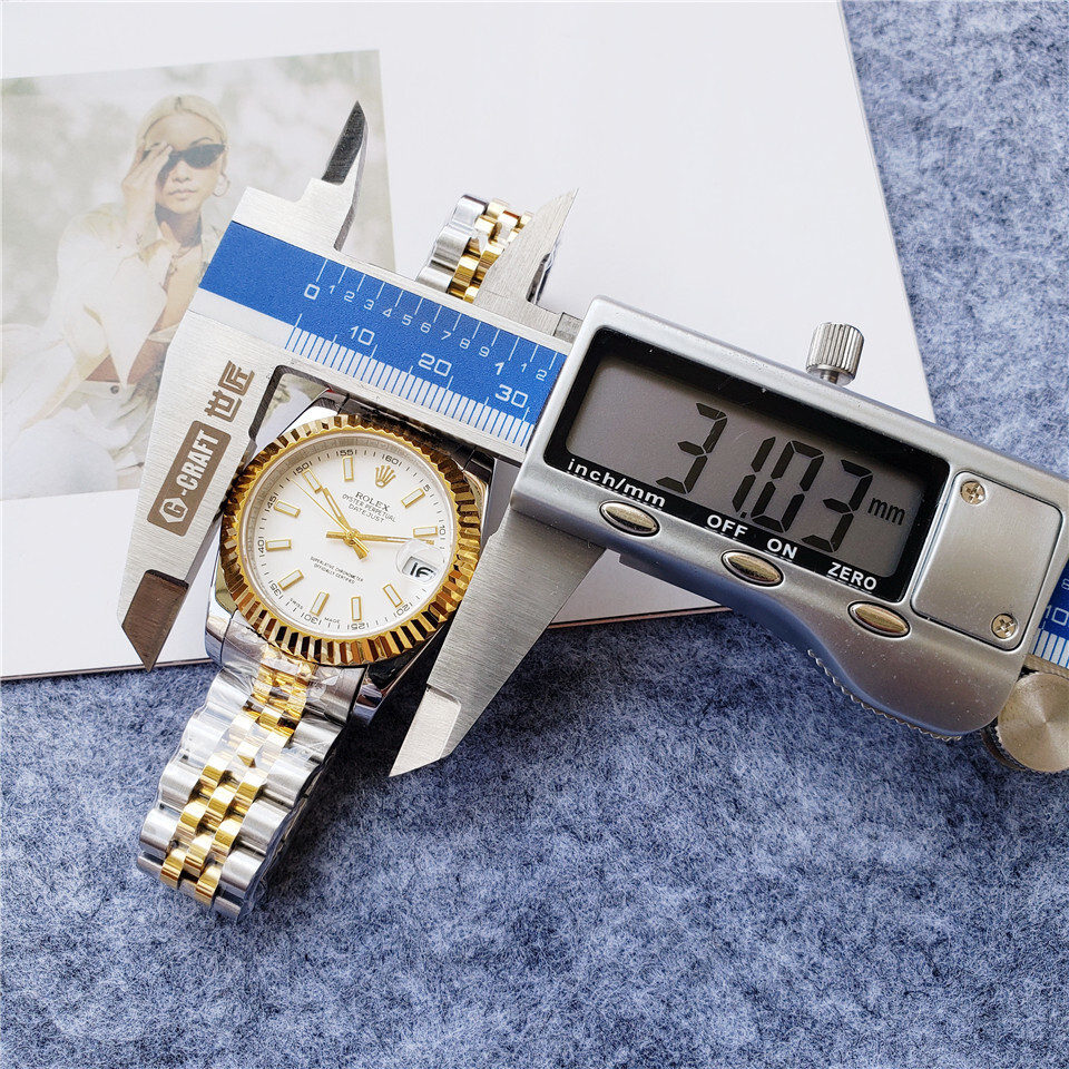 Women's Automatic Mechanical Watch 904L Stainless Steel31mm-RLX200