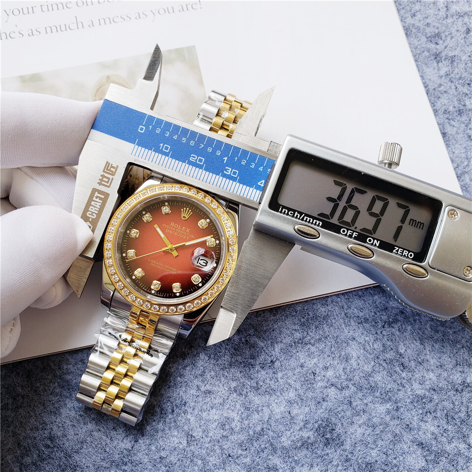 Women's Automatic Mechanical Watch 904L Stainless Steel36mm-RLX201