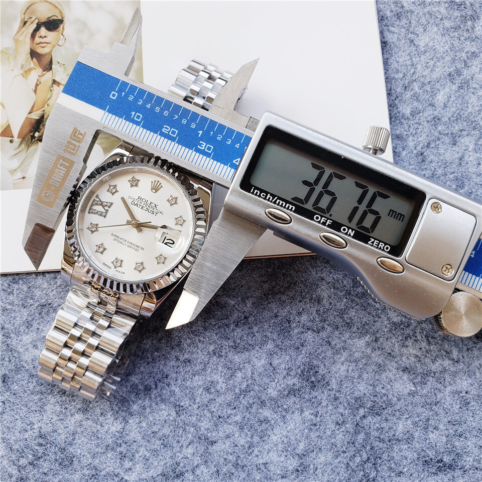 Women's Automatic Mechanical Watch 904L Stainless Steel36mm-RLX203