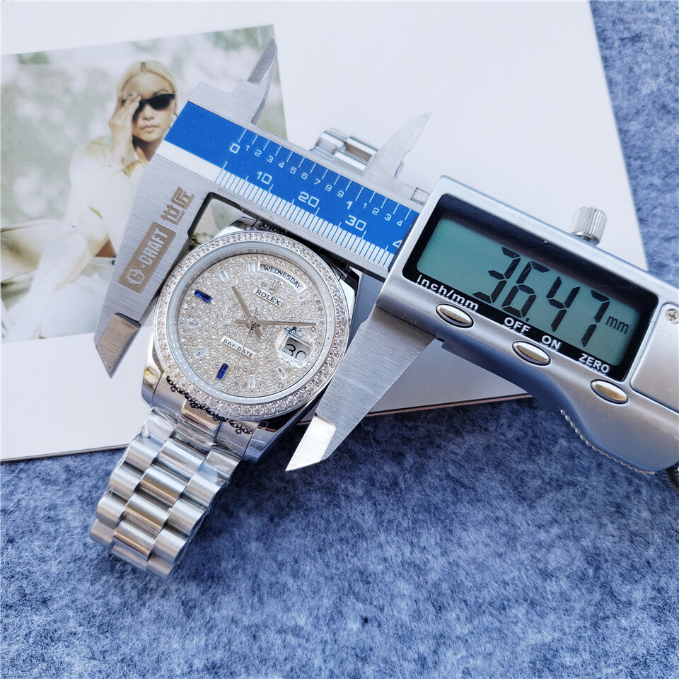 Women's Automatic Mechanical Watch 904L Stainless Steel36mm-RLX206