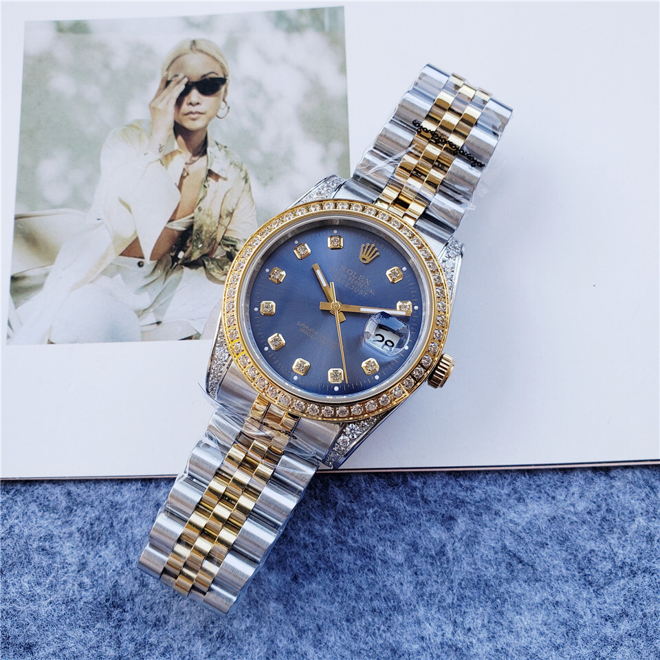 Women's Automatic Mechanical Watch 904L Stainless Steel36mm-RLX196