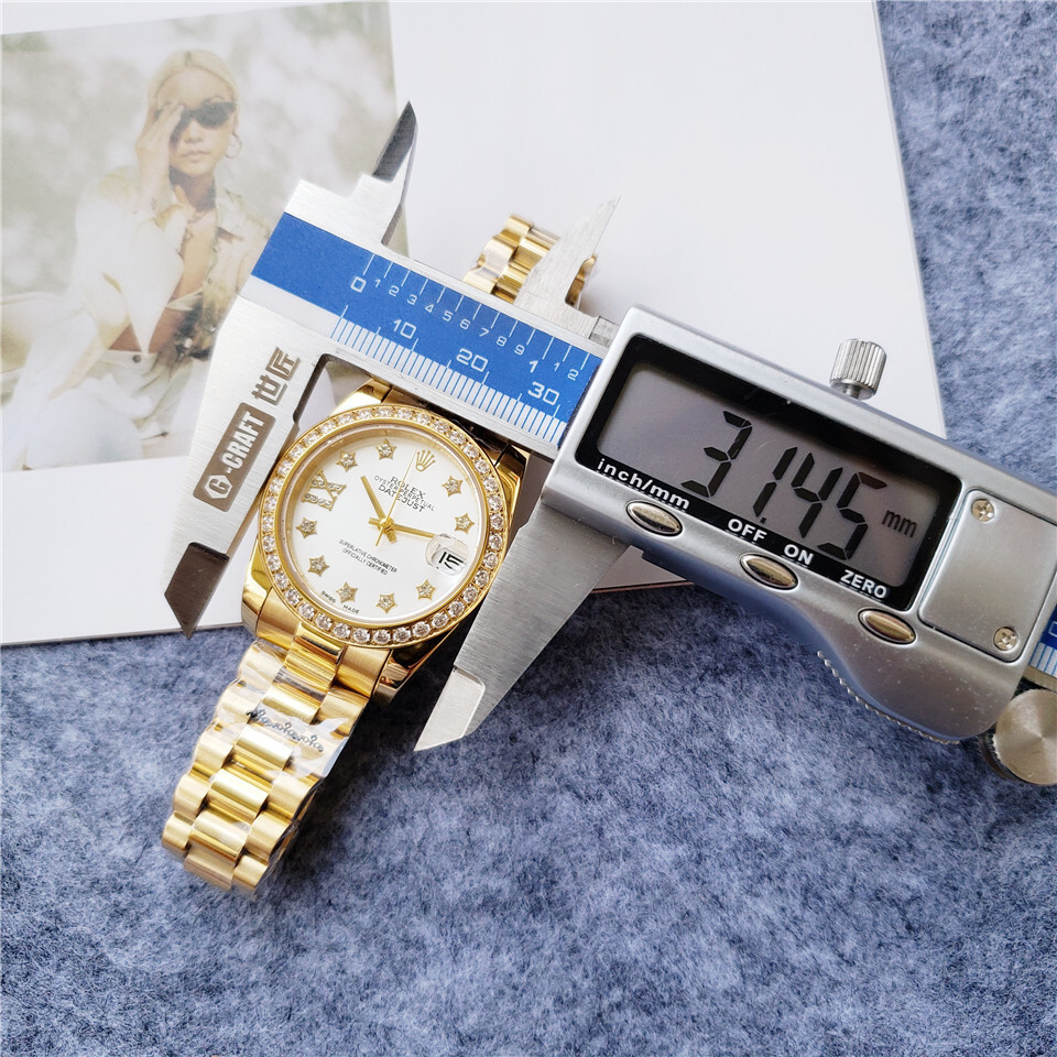 Women's Automatic Mechanical Watch 904L Stainless Steel31mm-RLX199