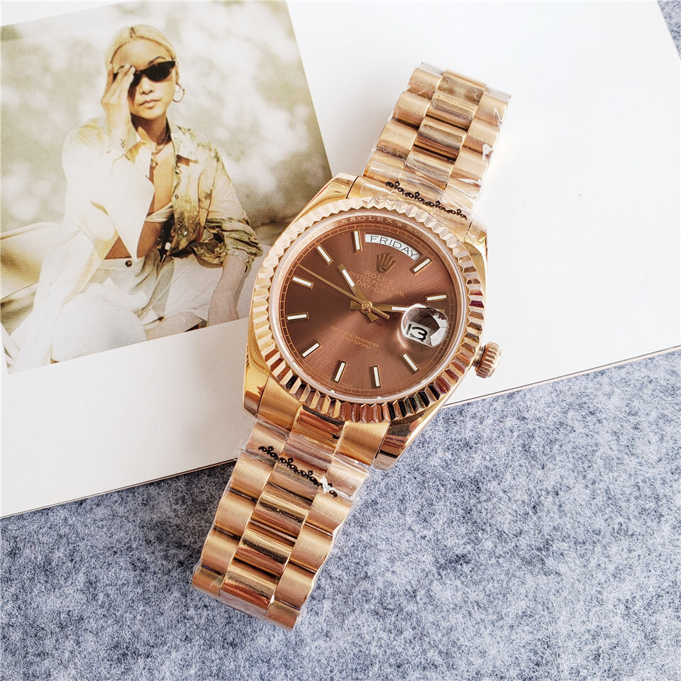 Women's Automatic Mechanical Watch 904L Stainless Steel36mm-RLX184