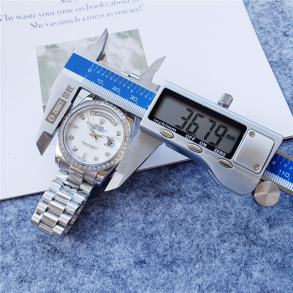 Women's Automatic Mechanical Watch 904L Stainless Steel36mm-RLX180