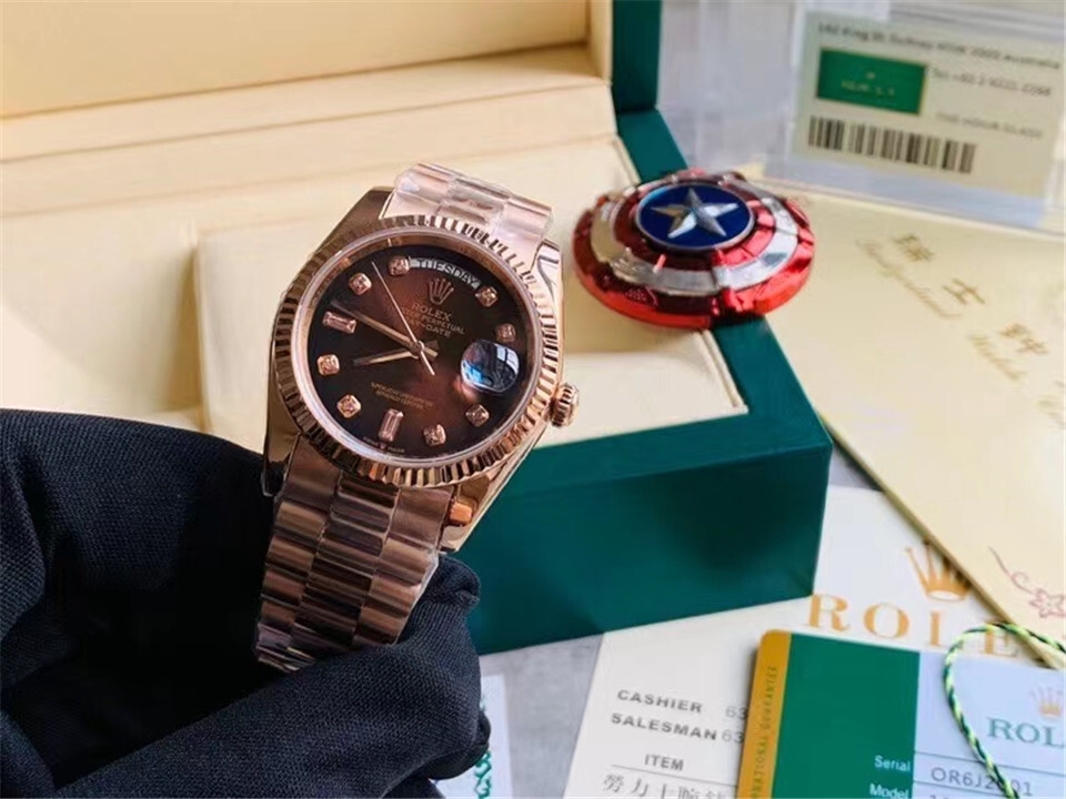 Women's Automatic Mechanical Watch 904L Stainless Steel36mm-RLX177