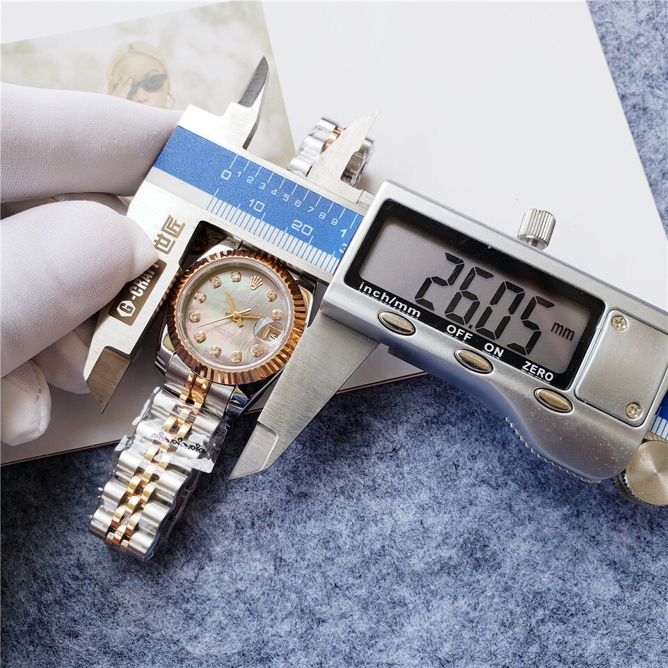 Women's Automatic Mechanical Watch 904L Stainless Steel26mm-RLX202