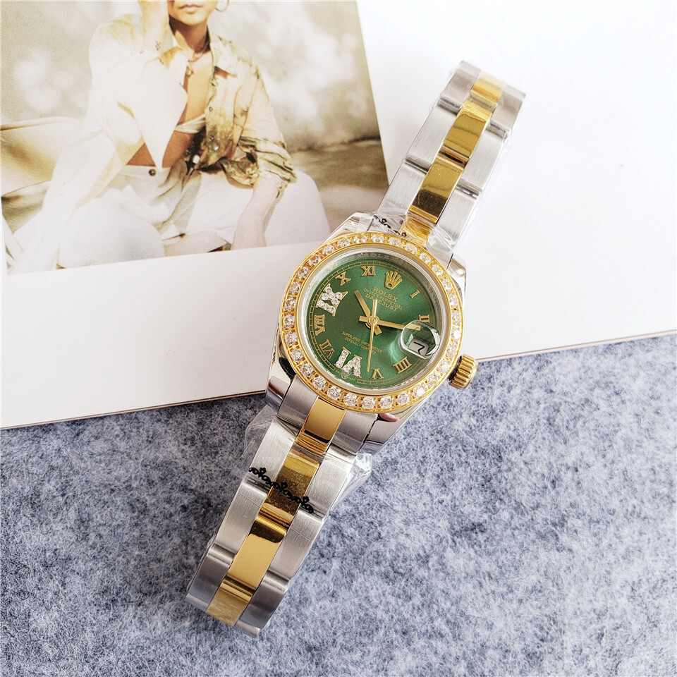 Women's Automatic Mechanical Watch 904L Stainless Steel28mm-RLX183