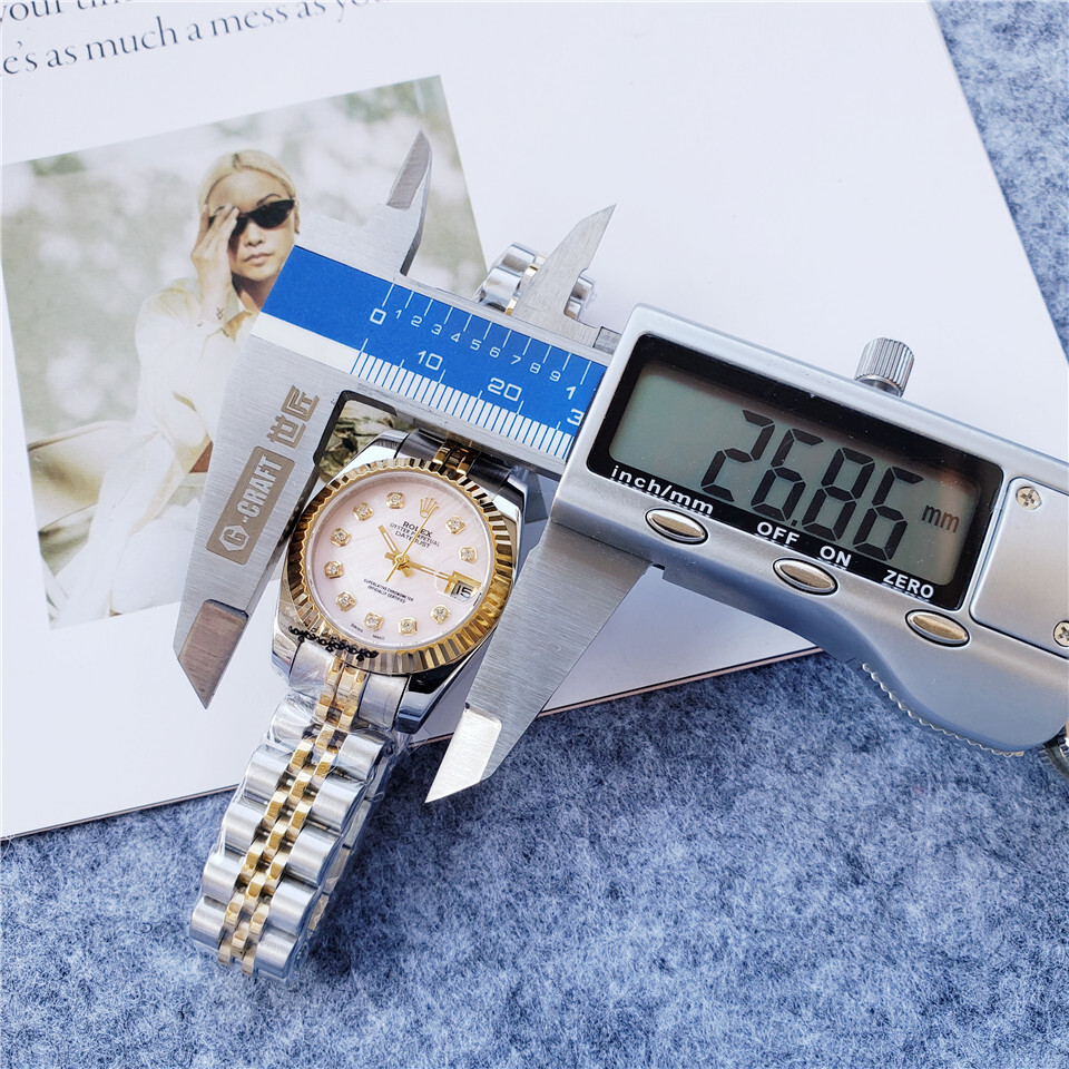 Women's Automatic Mechanical Watch 904L Stainless Steel28mm-RLX181