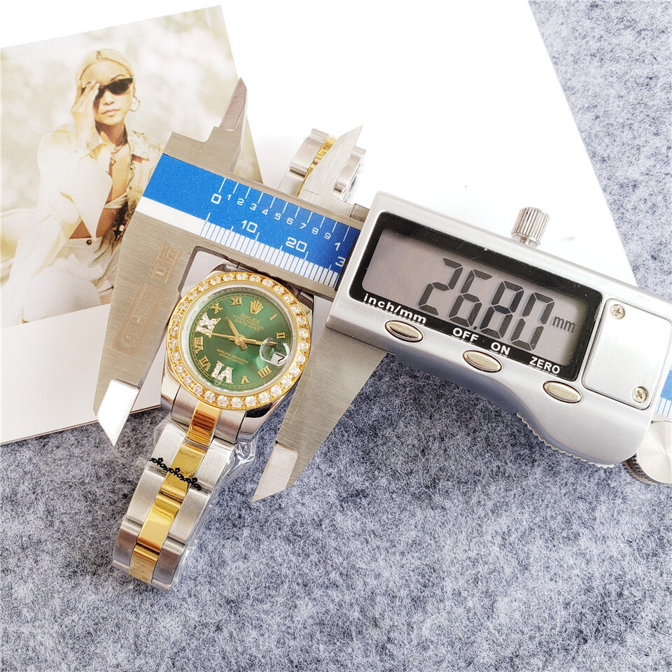 Women's Automatic Mechanical Watch 904L Stainless Steel28mm-RLX183