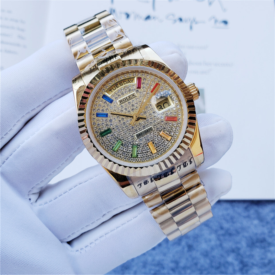 Women's Automatic Mechanical Watch 904L Stainless Steel36mm-RLX222