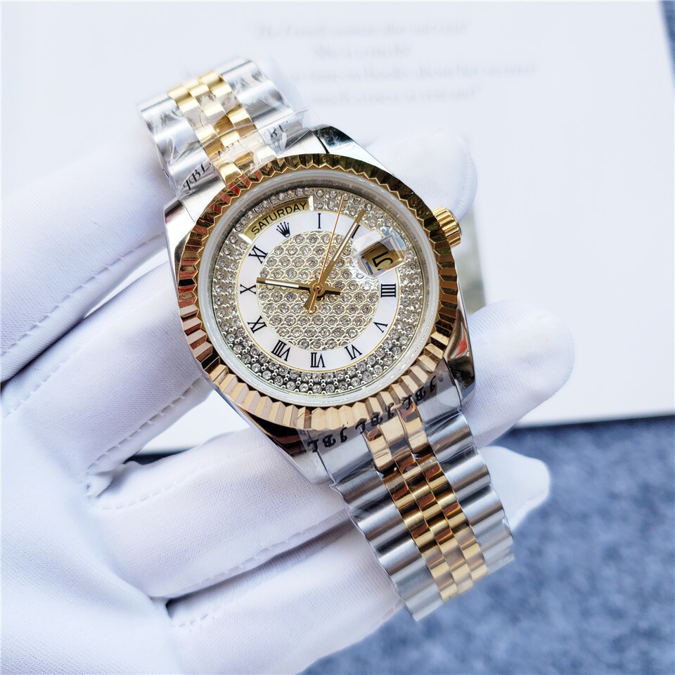 Women's Automatic Mechanical Watch 904L Stainless Steel36mm-RLX225