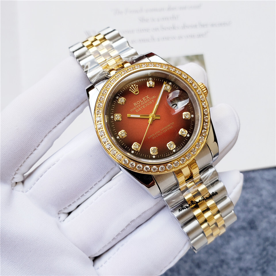 Women's Automatic Mechanical Watch 904L Stainless Steel36mm-RLX201