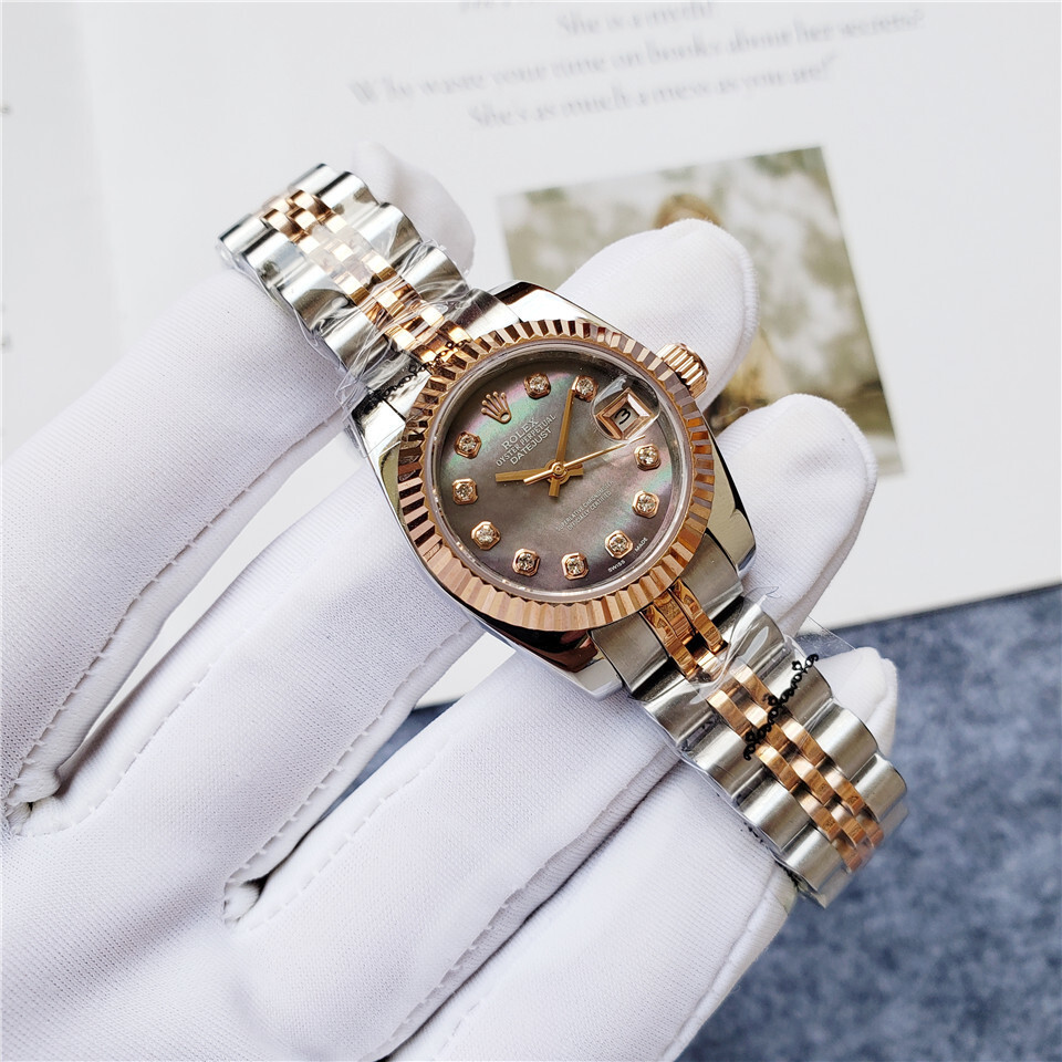 Women's Automatic Mechanical Watch 904L Stainless Steel26mm-RLX202