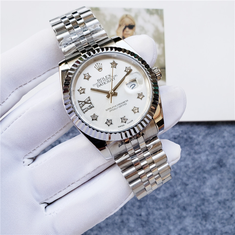 Women's Automatic Mechanical Watch 904L Stainless Steel36mm-RLX203