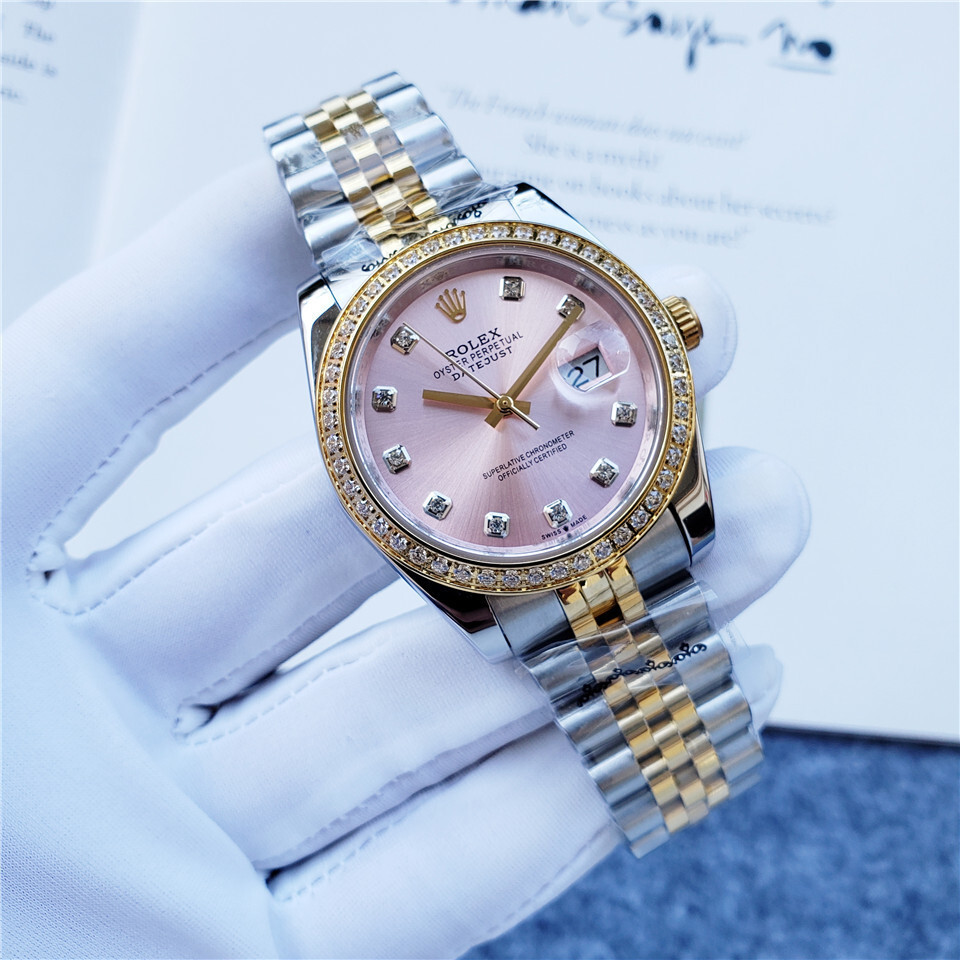 Women's Automatic Mechanical Watch 904L Stainless Steel36mm-RLX207