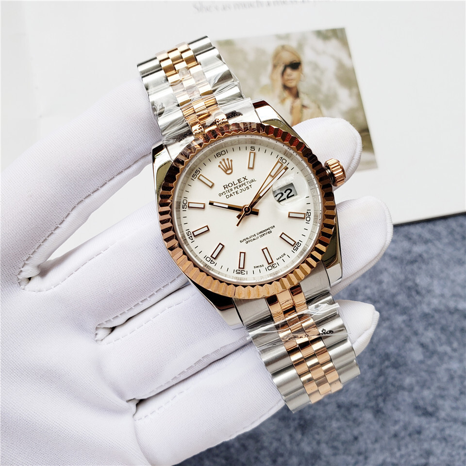Women's Automatic Mechanical Watch 904L Stainless Steel36mm-RLX197