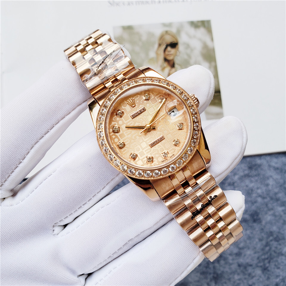 Women's Automatic Mechanical Watch 904L Stainless Steel31mm-RLX198
