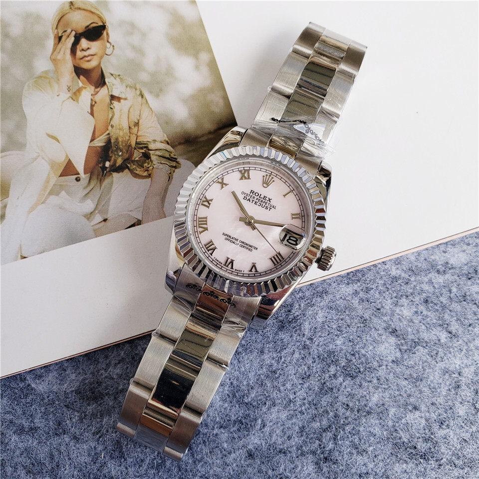 Women's Automatic Mechanical Watch 904L Stainless Steel31mm-RLX193