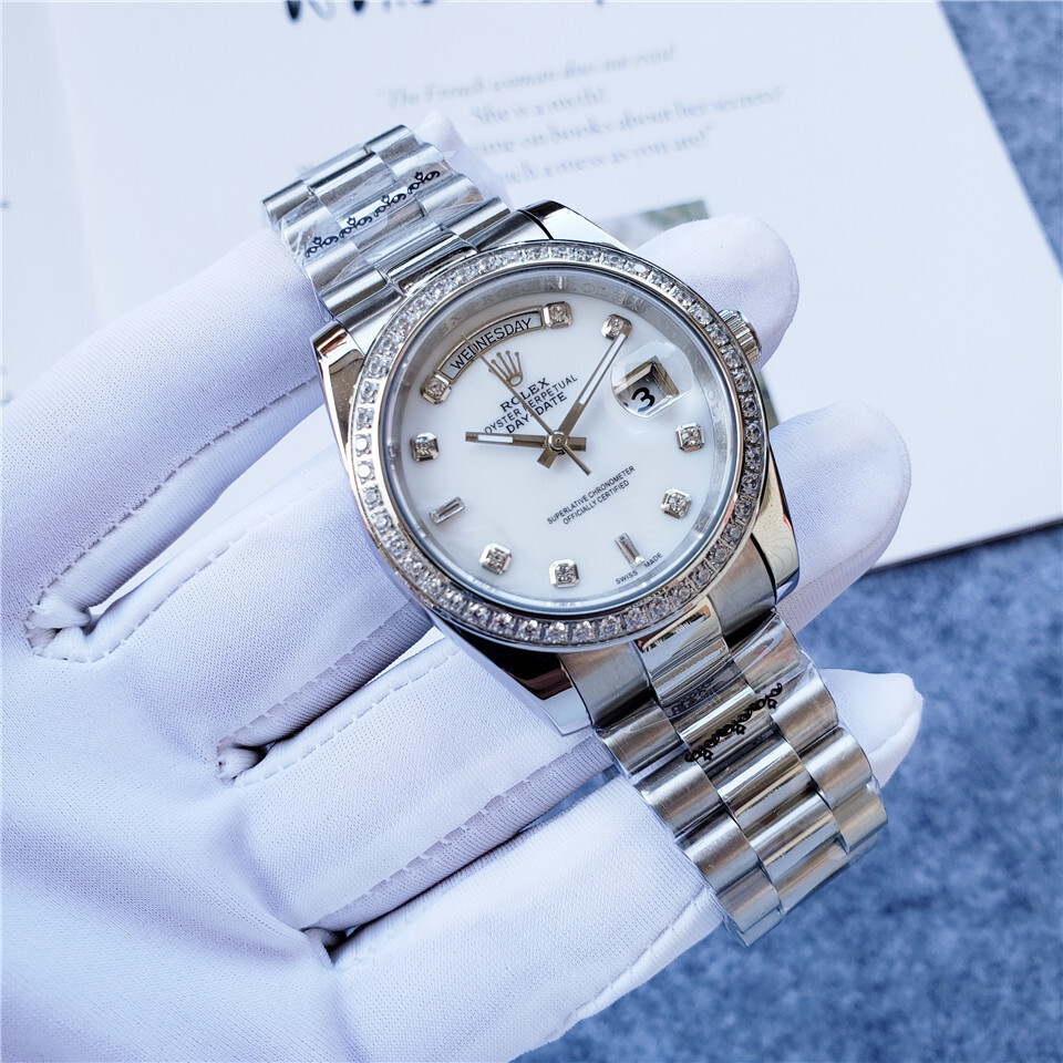 Women's Automatic Mechanical Watch 904L Stainless Steel36mm-RLX180