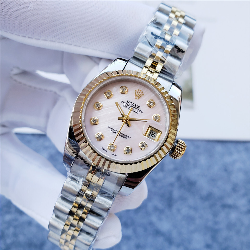 Women's Automatic Mechanical Watch 904L Stainless Steel28mm-RLX181