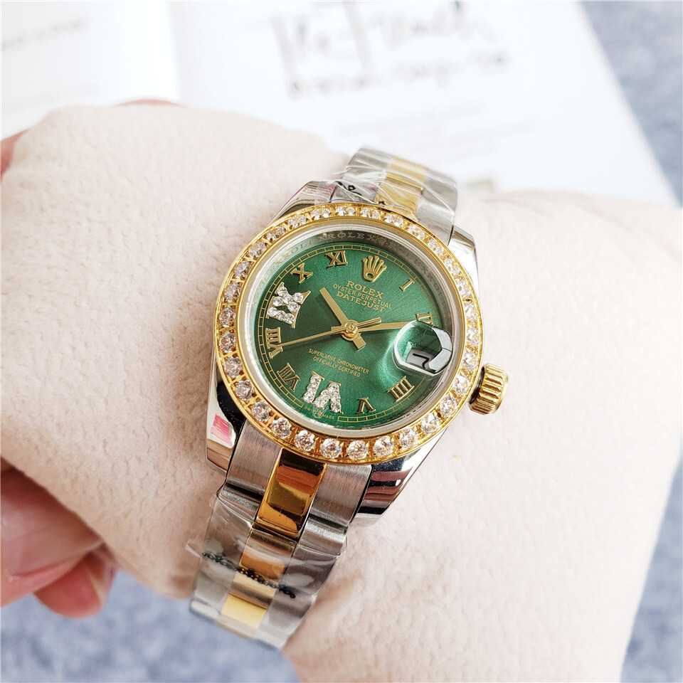 Women's Automatic Mechanical Watch 904L Stainless Steel28mm-RLX183