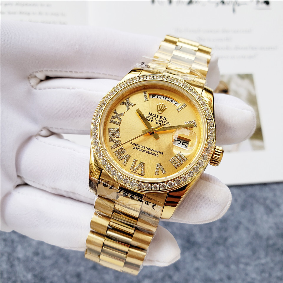 Women's Automatic Mechanical Watch 904L Stainless Steel36mm-RLX175