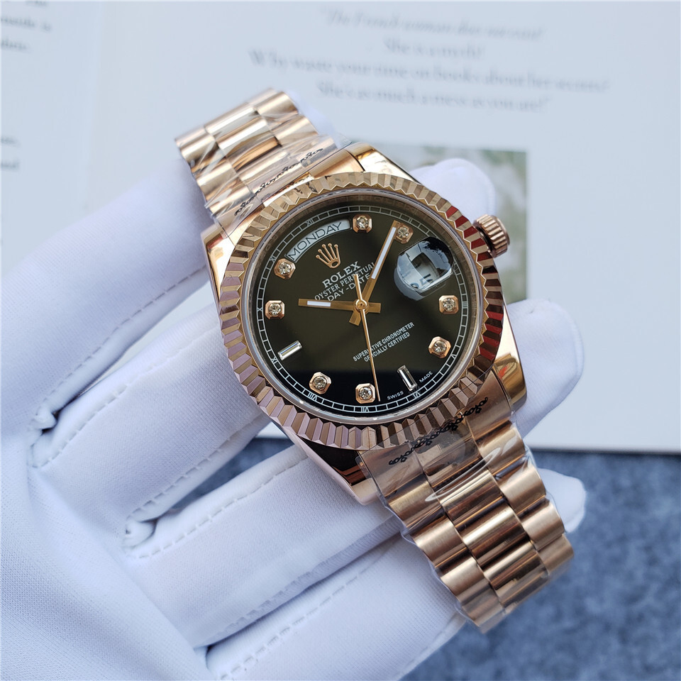 Women's Automatic Mechanical Watch 904L Stainless Steel36mm-RLX153