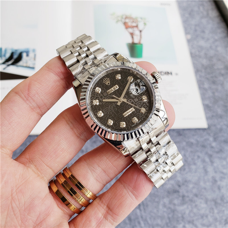 Women's Automatic Mechanical Watch 904L Stainless Steel36mm-RLX133