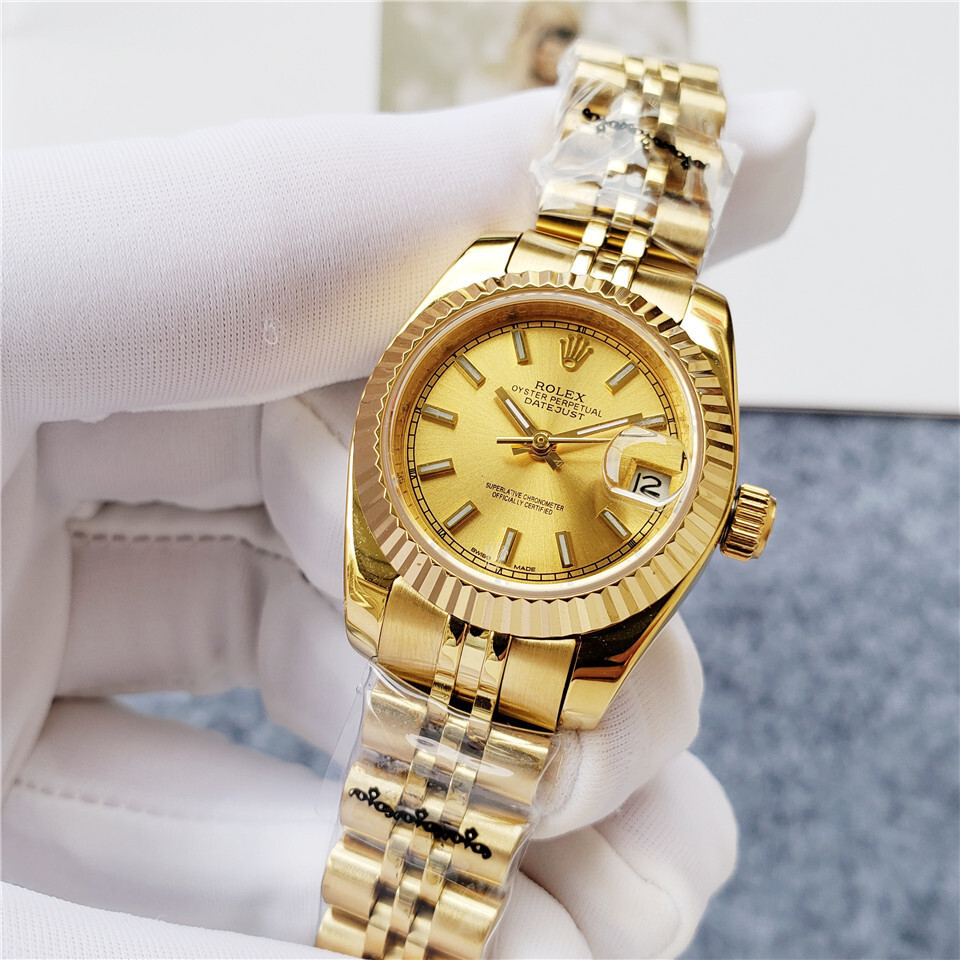 Women's Automatic Mechanical Watch 904L Stainless Steel26mm-RLX173