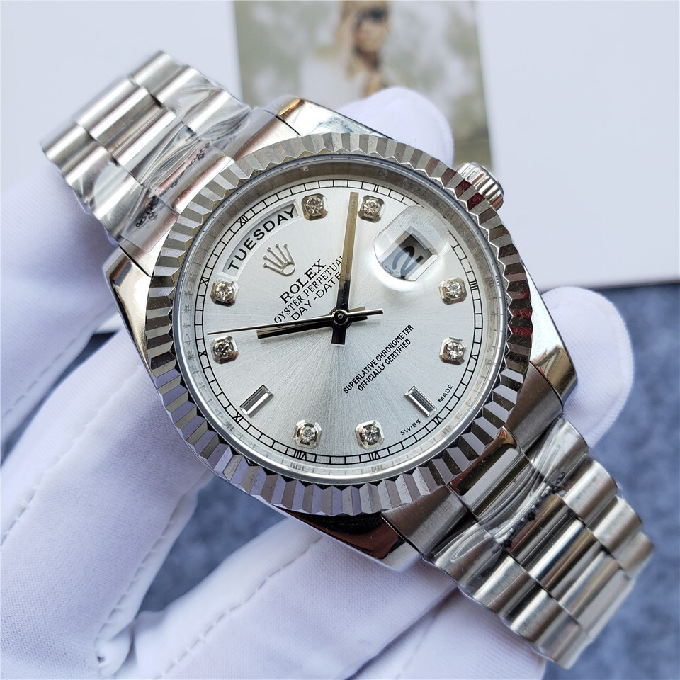 Women's Automatic Mechanical Watch 904L Stainless Steel36mm-RLX154