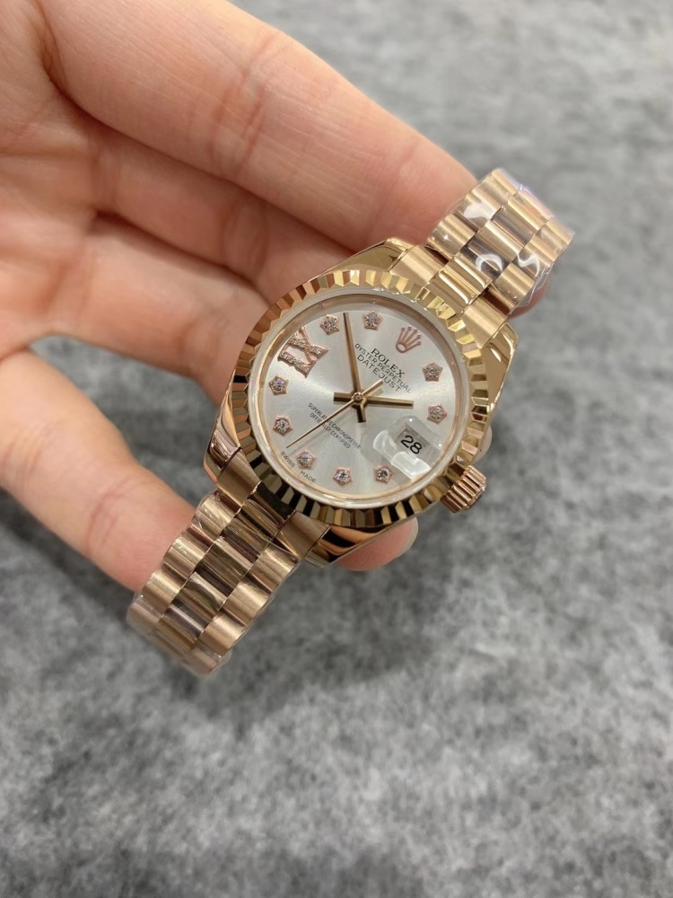 Women's Automatic Mechanical Watch 904L Stainless Steel26mm-RLX143
