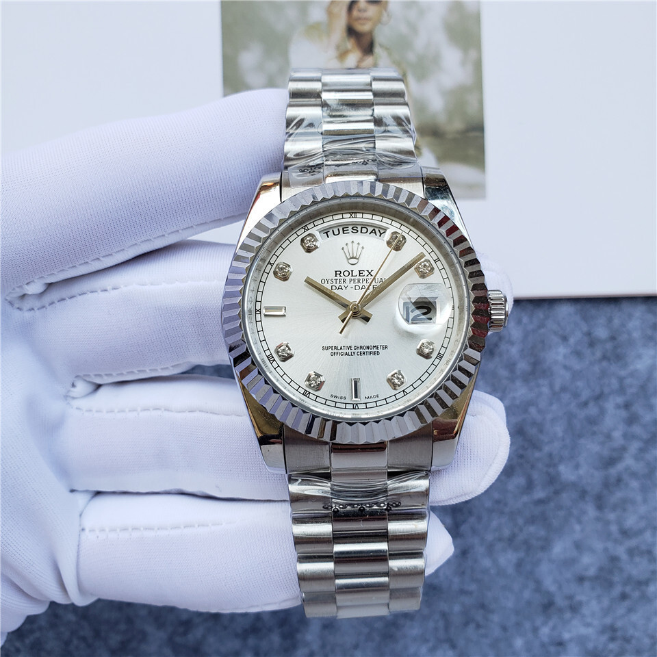 Women's Automatic Mechanical Watch 904L Stainless Steel36mm-RLX154
