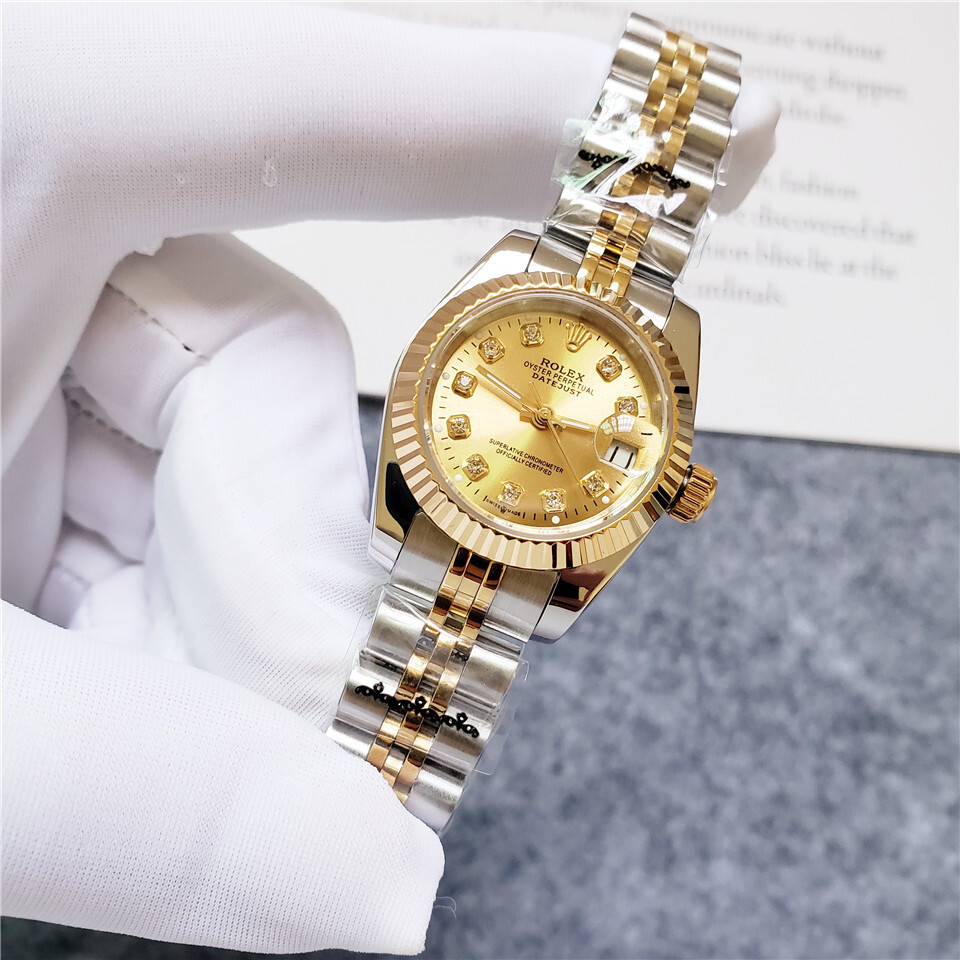 Women's Automatic Mechanical Watch 904L Stainless Steel28mm-RLX156