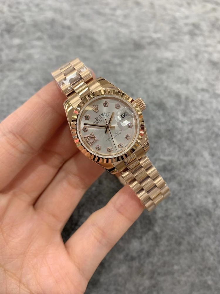 Women's Automatic Mechanical Watch 904L Stainless Steel26mm-RLX143