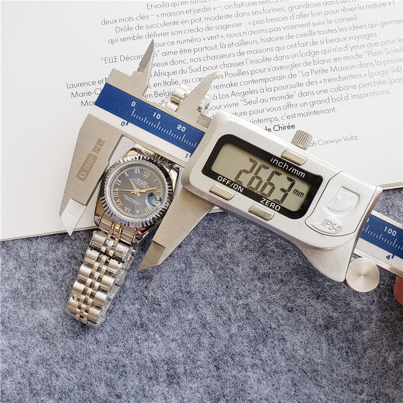 Women's Automatic Mechanical Watch 904L Stainless Steel26mm-RLX140