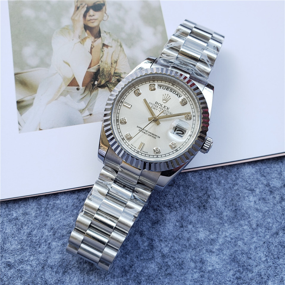 Women's Automatic Mechanical Watch 904L Stainless Steel36mm-RLX154