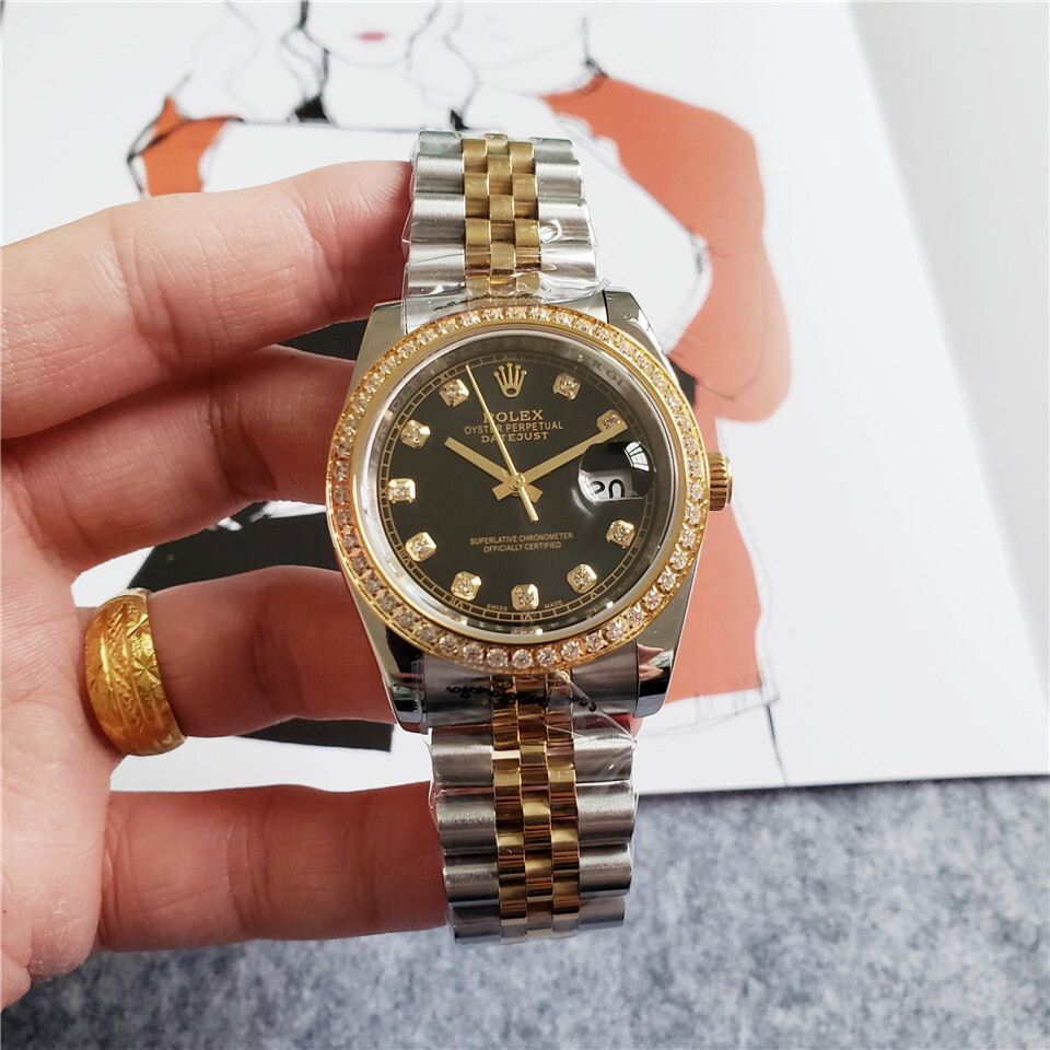 Women's Automatic Mechanical Watch 904L Stainless Steel36mm-RLX145